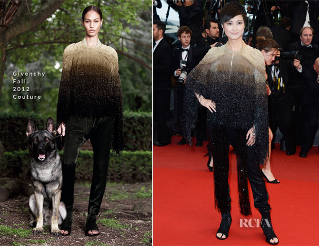 Li Yuchun In Givenchy Couture - ‘All Is Lost’ Cannes Film Festival Premiere