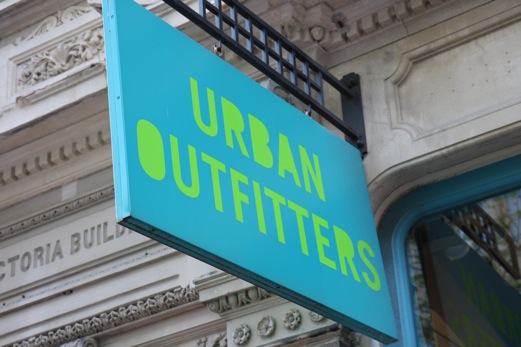 Urban Outfitters三季度净销售增长创纪录